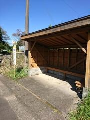 「教会前」バス停留所