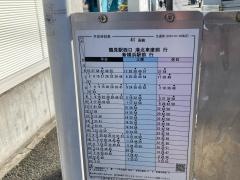 「新羽橋」バス停留所