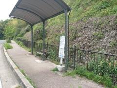 「下手口」バス停留所