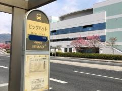 「ビッグハット」バス停留所