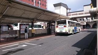 「倉敷駅前」バス停留所