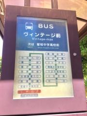 「ヴィンテージ前」バス停留所