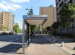 「平和台通り」バス停留所