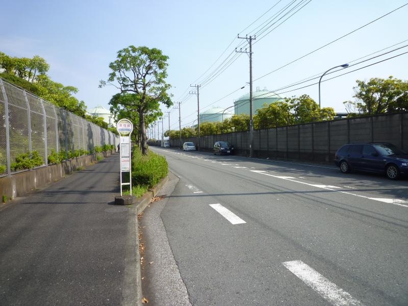 「東電前」バス停留所