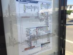 「広安小学校入口」バス停留所