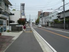 「明治中学校前」バス停留所