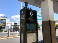 「松江駅」バス停留所
