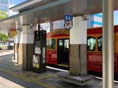 「松江駅」バス停留所