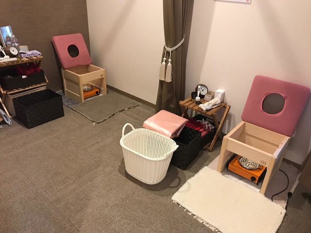 よもぎ蒸し１