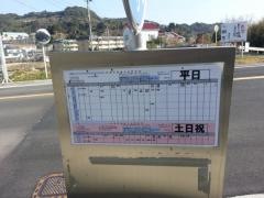 「二股」バス停留所