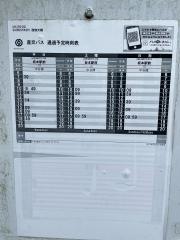 「西部大橋」バス停留所