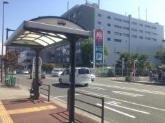 「峰岡町」バス停留所