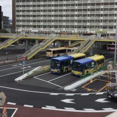 「ＪＲ茨木駅」バス停留所