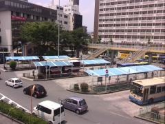 「ＪＲ茨木駅」バス停留所