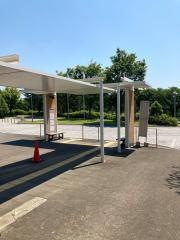 「県立図書情報館」バス停留所