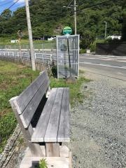 「済美学院前」バス停留所