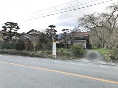 「徳佐駅入口」バス停留所