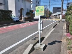 「ライフタウン西口」バス停留所