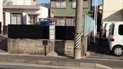 「竜美西」バス停留所