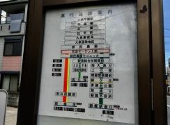 「天沼マーケット前」バス停留所