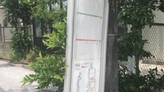 「山上町」バス停留所