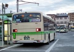 「住吉車庫前」バス停留所
