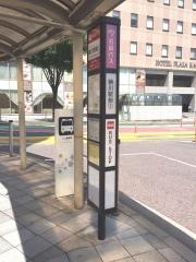 「勝川駅」バス停留所