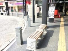 「松本駅お城口」バス停留所