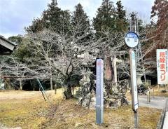 「波豆」バス停留所
