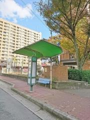 「豊里団地前」バス停留所