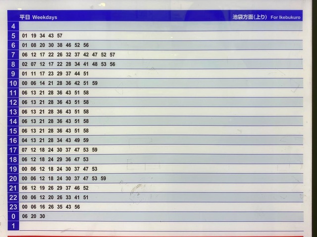 東武東上線　大山駅券売機運賃表2枚 おきらく娯楽工房 on X: 