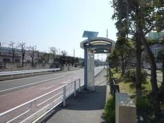 「本牧車庫前」バス停留所