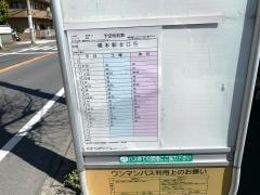 「小山本町」バス停留所