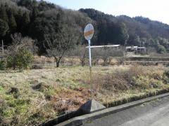 「八百津高校下」バス停留所