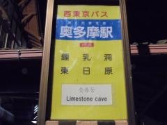 「奥多摩駅」バス停留所