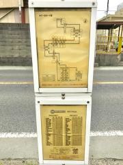 「南池田小学校前」バス停留所