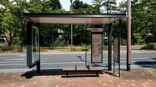 「八坂神社前」バス停留所