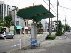 「浮島橋」バス停留所