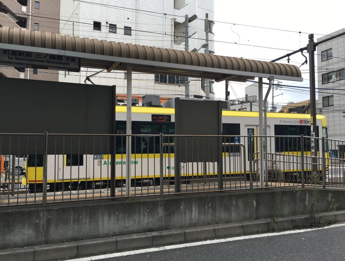 都電荒川線 小台駅の外観