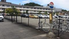 「飛騨高山高岡本校舎」バス停留所