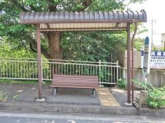 「長沢入口」バス停留所