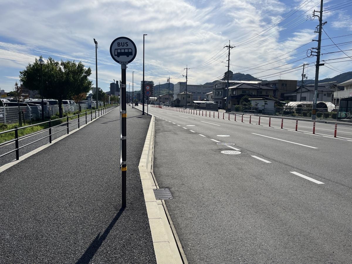 バス停です。