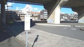 「村上駅」バス停留所
