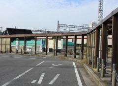 「名張駅東口」バス停留所