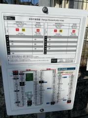 「本宮行政局前」バス停留所