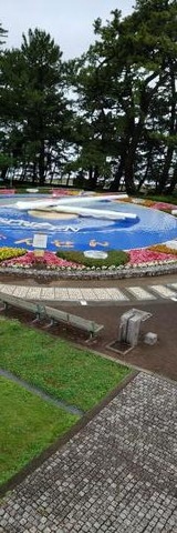 松原公園花時計