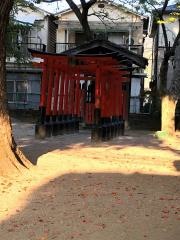 三十八神社（福万寺城址）