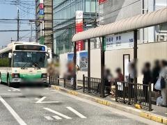 「西大寺駅」バス停留所