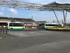「小泉駅東口」バス停留所