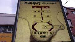 「臼田坂上」バス停留所